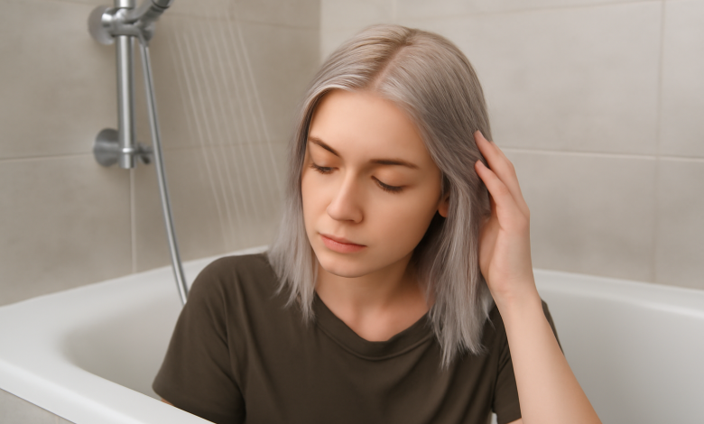 چند روز بعد از رنگساژ میشه حمام رفت؟